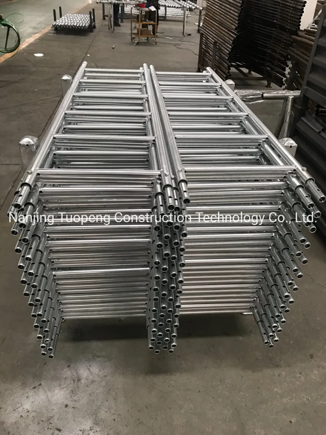 Layher Type Heavy Duty Steel Ladder for Ringlock Scaffold