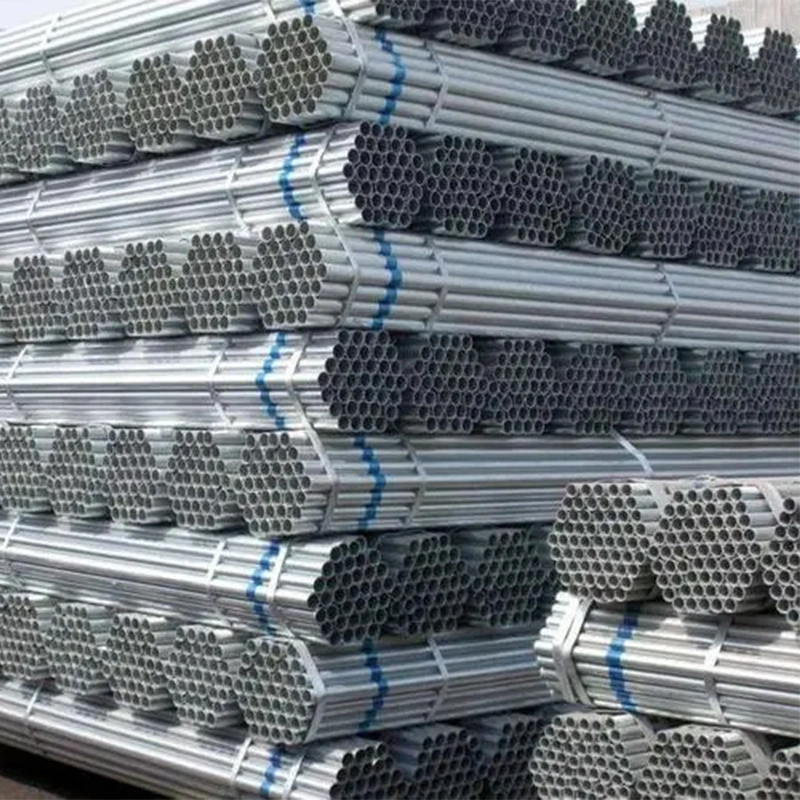 China Factory A53 Sch10 Anti-Corrosion Hot-DIP Galvanized Steel Pipe Carbon Seamless Round Steel Tube Structure Building