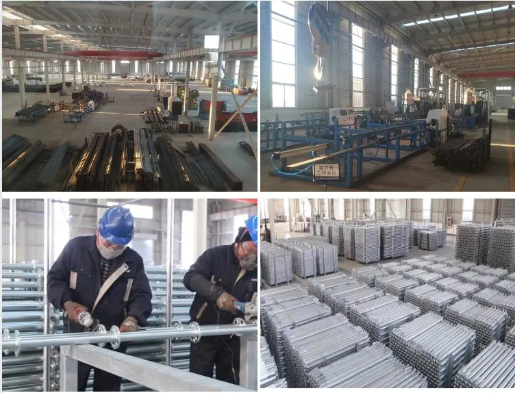 1219*1930mm Main Frame Scaffold Lifting Frame Scaffolding Parts Dimension