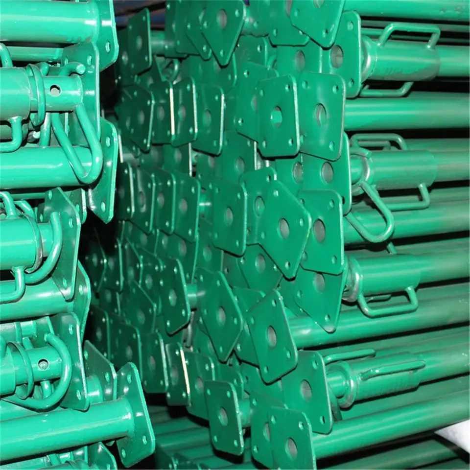 Scaffolding Construction Support Galvanized Steel Surface Spray Treatment
