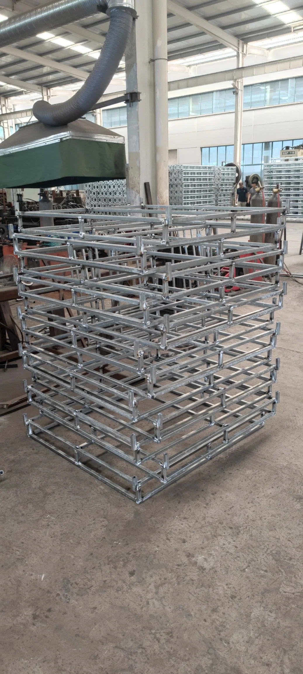 Carbon Steel Profile Support Frame, Galvanized Support Frame Accessories, Seamless Welded Steel Scaffolding More Favorable Price