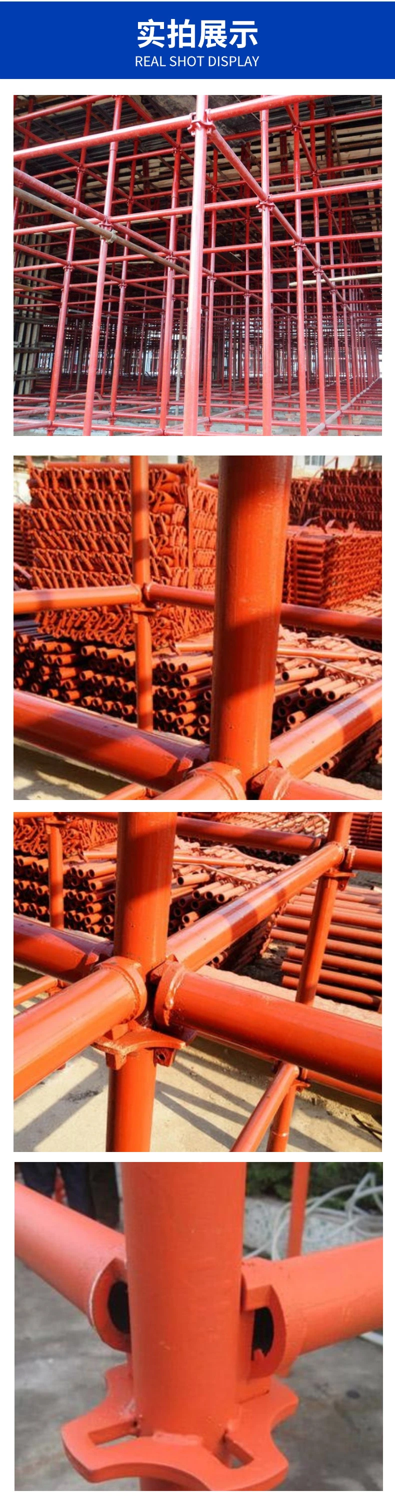 Easy Install Quick Lock Heavy Weight Scaffolding for Construction Scaffold Material