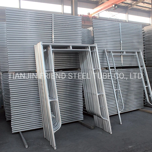 Steel Doors Scaffolding 1219X1700, 1930X1219mm, 1219X914mm Building Material 1219mm Frame
