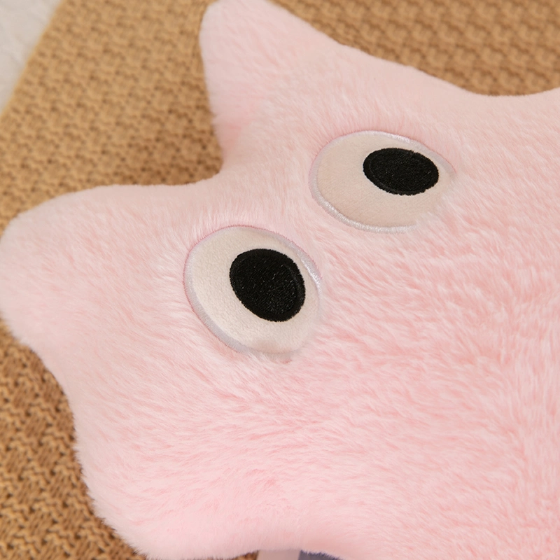 Soft Fabric Custom Cat Stuffed Animal Plush Toy Cat Shaped Body Pillow