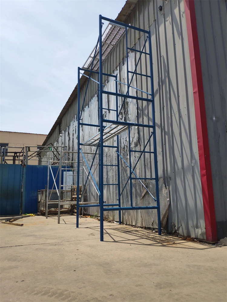 Portable Indoor H Frame Scaffolding Mobile Tower