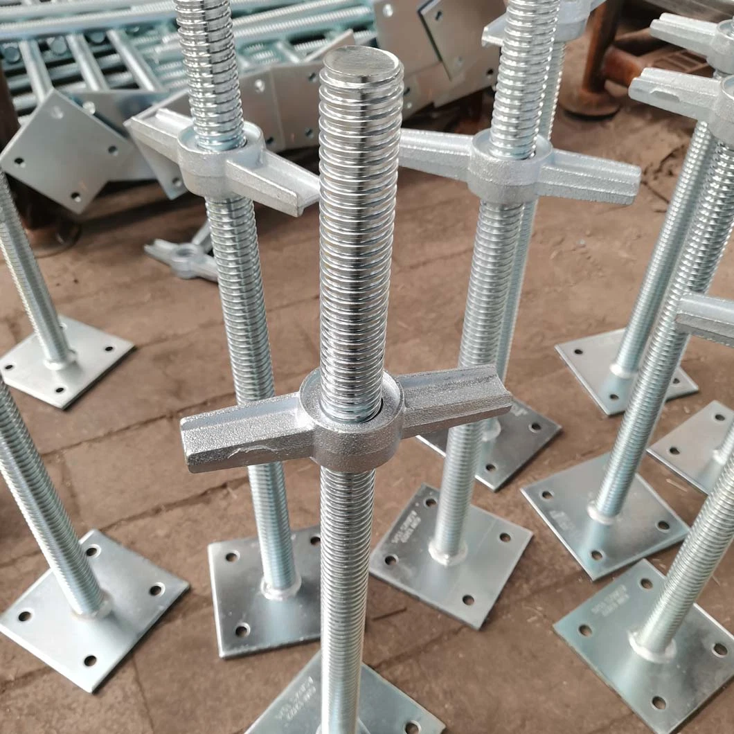 Height Adjustable Screw Solid Base Jack/Plate for Aus Builders Kwikstage/Quickstage Scaffolding Levelling