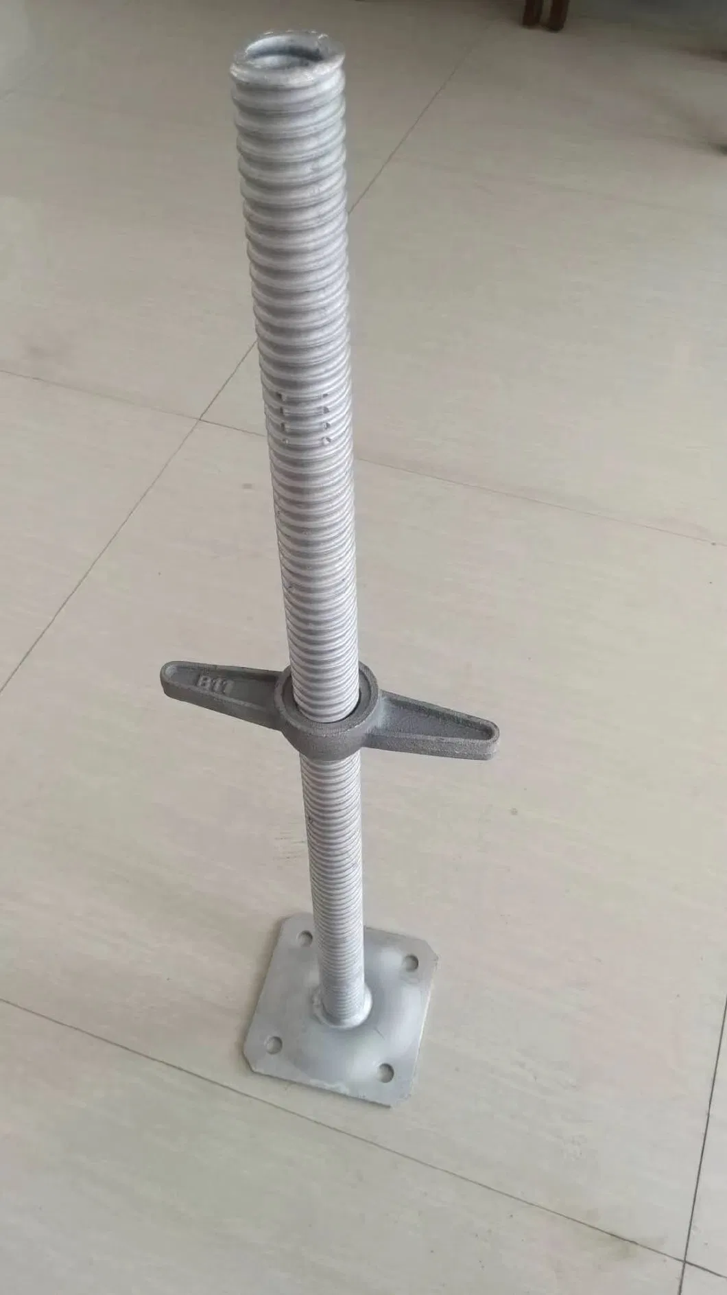 Height Adjustable Screw/Shoring Base Jack Plate/Levelling Feet/Legs for Construction Scaffolding