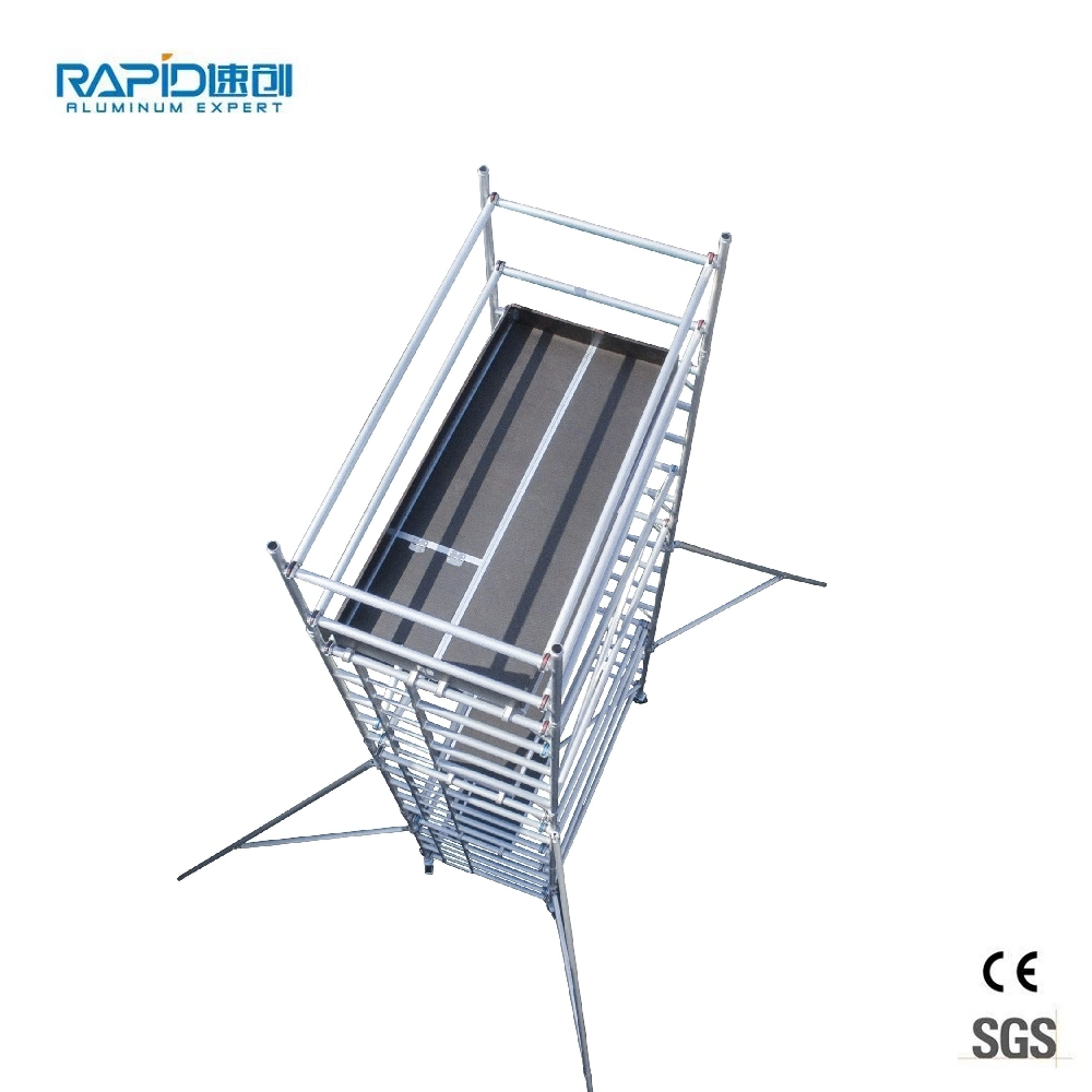 Aluminium Scaffolding Mobile Rolling Frame Portable Scaffold Tower