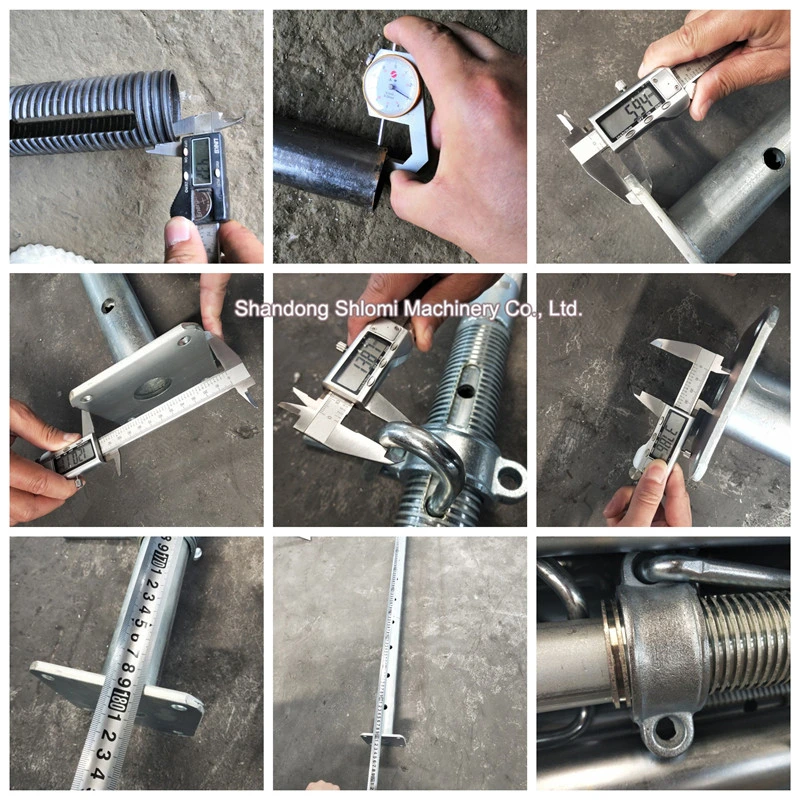 Powder Coated/Painting Building Scaffold Push Pull Heavy Duty Light Duty Telescopic Post Prop Adjustable Formwork Construction Scaffolding