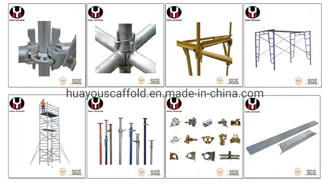 38mm and 48mm Adjustable Hollow Screw Jack 28mm and 30mm and 32mm Solid Base Jack for System Scaffolding