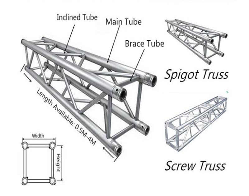 Concert Scaffolding Aluminum Truss System Wedding Stage Roof System Sale