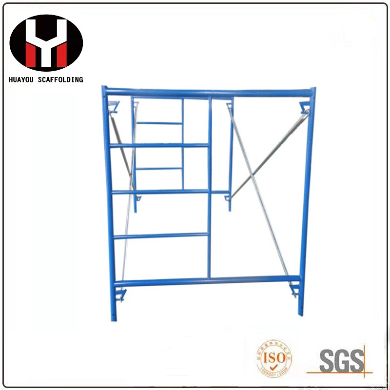 Q195 Pre-Galvanized Steel Building Material Scaffold a Frame Scaffolding H Frame