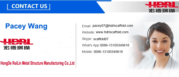 Hongde Ruilin Factory Customized Scaffolding Size Mobile Scaffolding