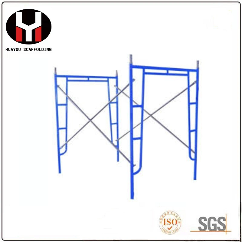 Q195 Pre-Galvanized Steel Building Material Scaffold a Frame Scaffolding H Frame