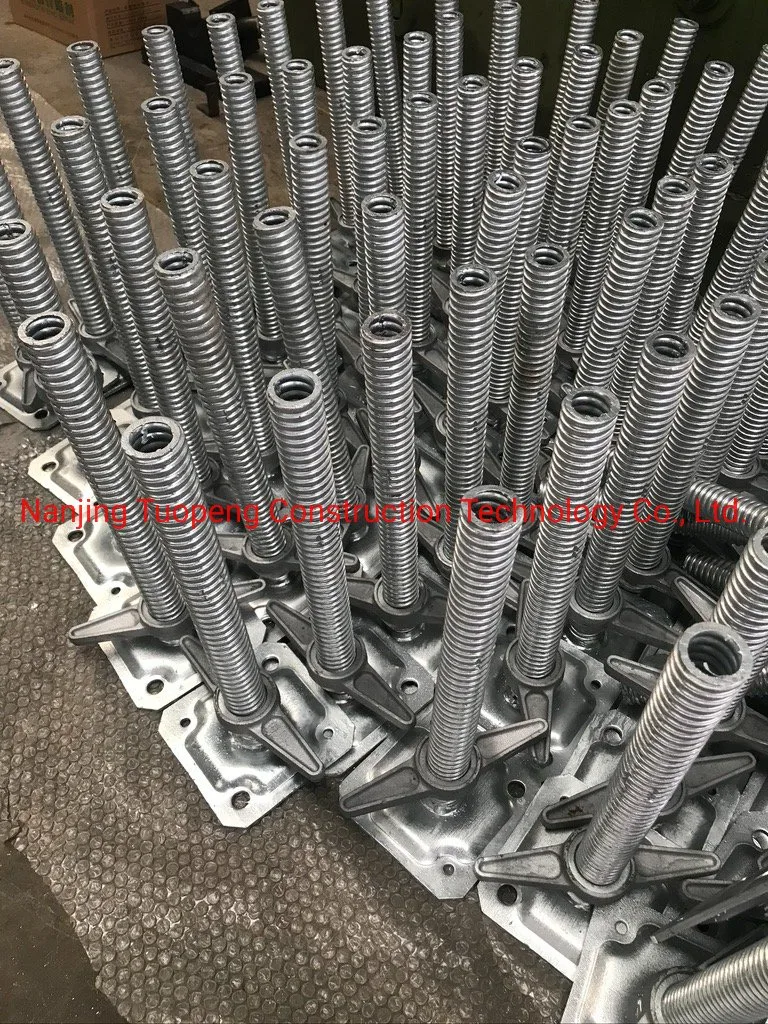 Steel Ringlock/ Frame Scaffolding Base Jack/ Screw Jack for Construction Scaffold Accessories