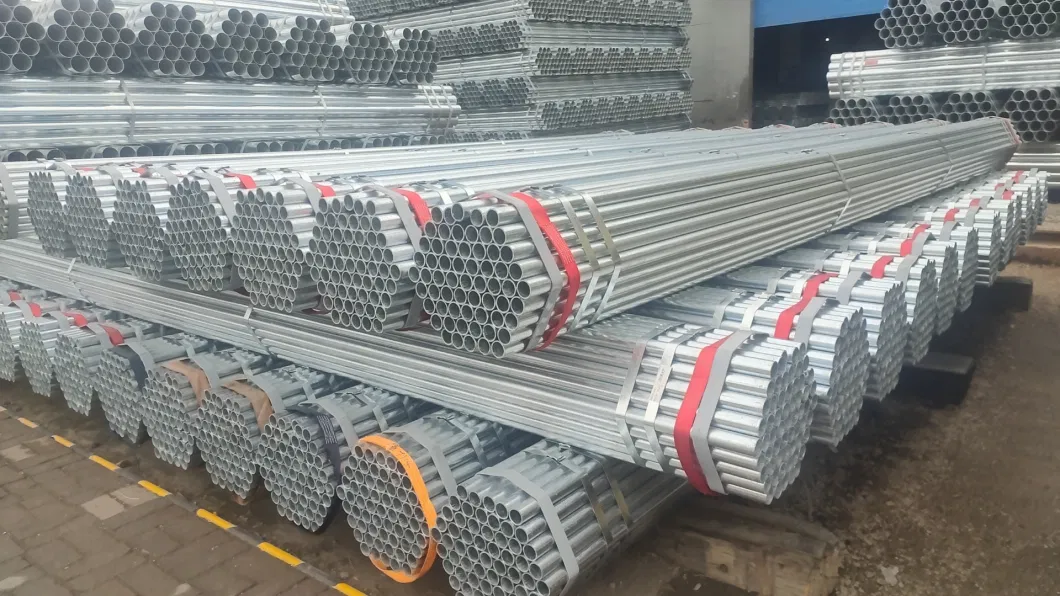 Hot DIP Galvanized Scaffolding Tube Round Pipe for Construction British Type