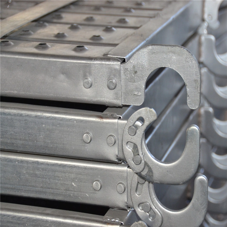 Construction Shelf Mobile Types of Accessories Metal Galvanized Steel 4m Scaffolding Deck