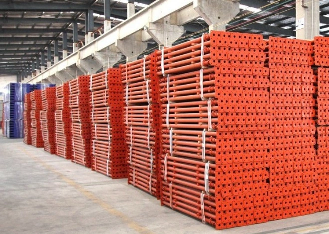 Construction Galvanized Painted Scaffolding Formwork Acro Jack Jack Base Steel Shoring Adjustable Steel Prop for Building Material