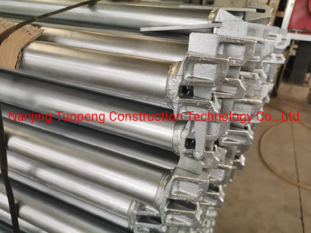 Galvanized Q345/Q235 Ringlock Scaffolding Horizontal Ledger for System Scaffold