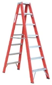 Fiberglass Aluminum Step Platform Scaffold Folding Ladders for Construction Works