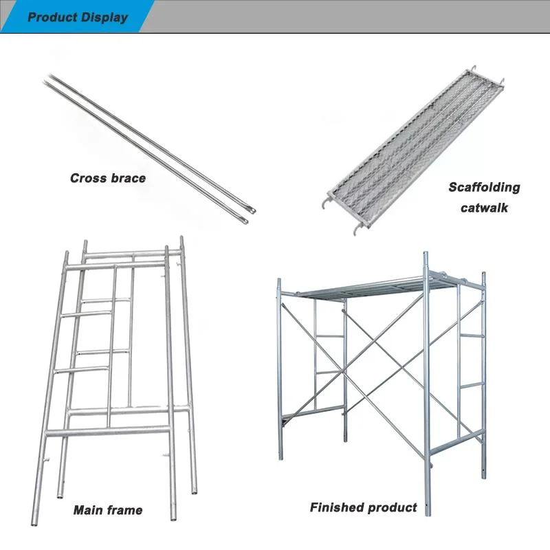 Modern Home Outdoor Steel Material Steel Frame Galvanzied Steel Scaffolding for Construction Building