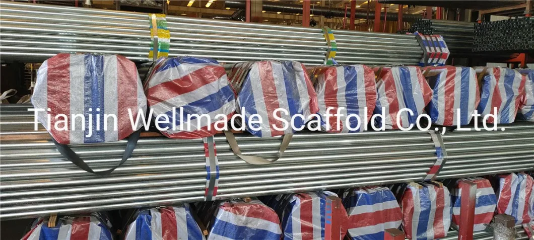 Galvanised Pipe Scaffolding Steel Tubes Oil Gas Suspended Industrial Scaffolding High Quality