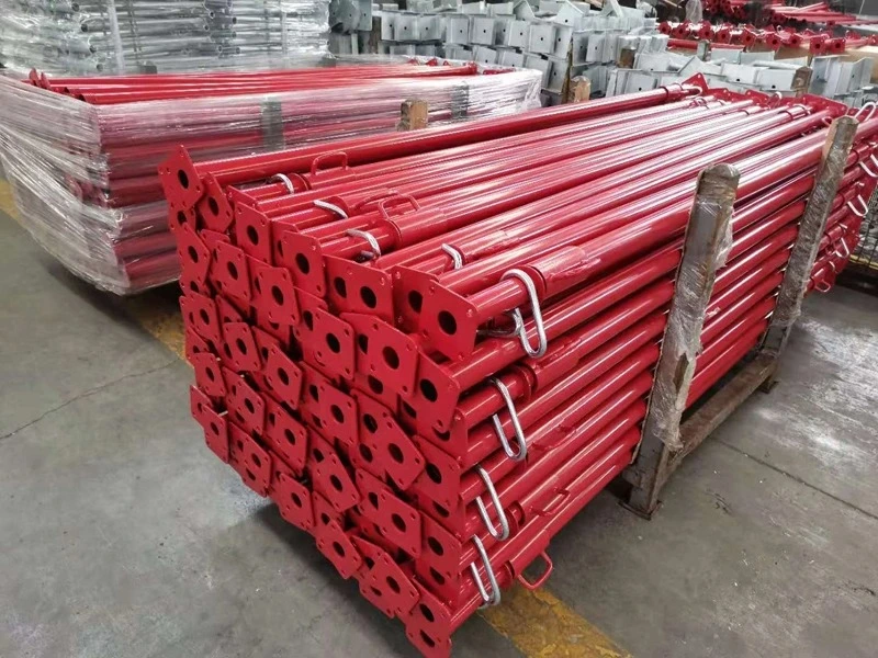 Construction Building Material Steel Prop Galvanized Painted Acro Jack Formwork Shoring Heavy Duty Steel Prop Scaffolding for Formwork