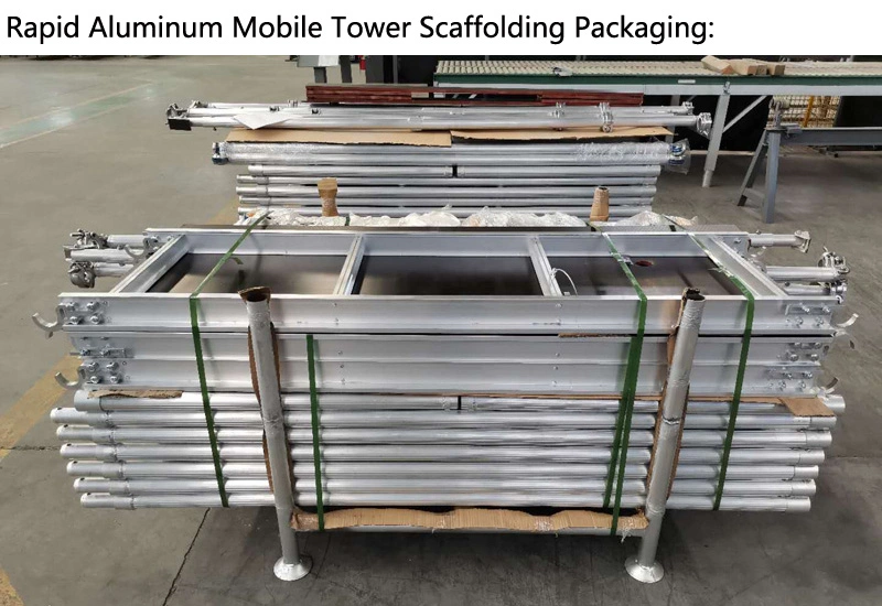 En1004 Aluminium Foldable Aluminum Mobile Scaffolding for Sale