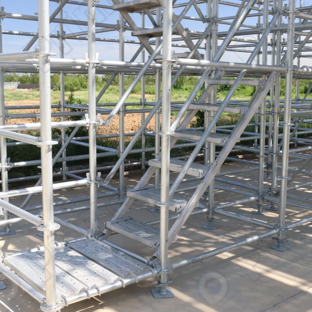 Hot Dipped Galvanized Ringlock Scaffolding System for Construction Folding Ringlock Scaffolding
