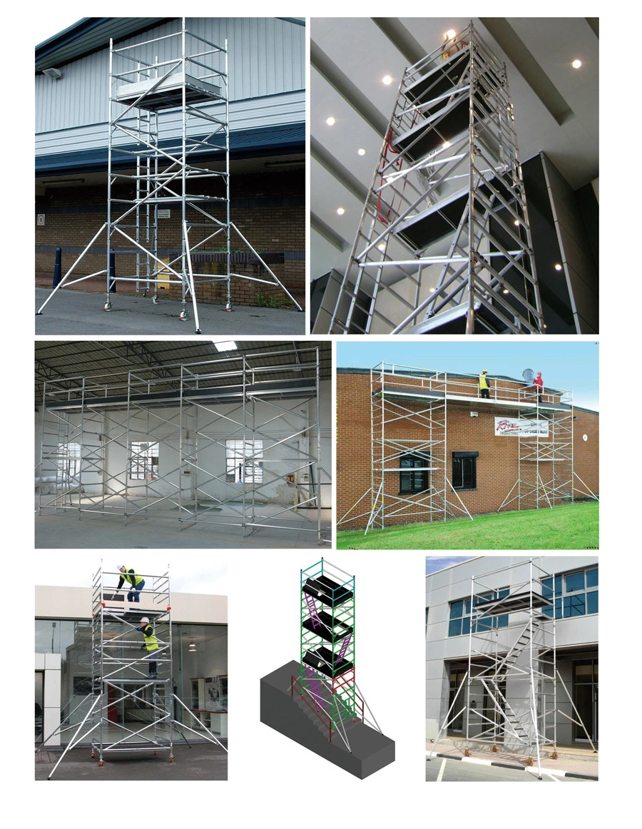 Cheap 2ND Used Aluminum Alloy Building Construction Scaffolding
