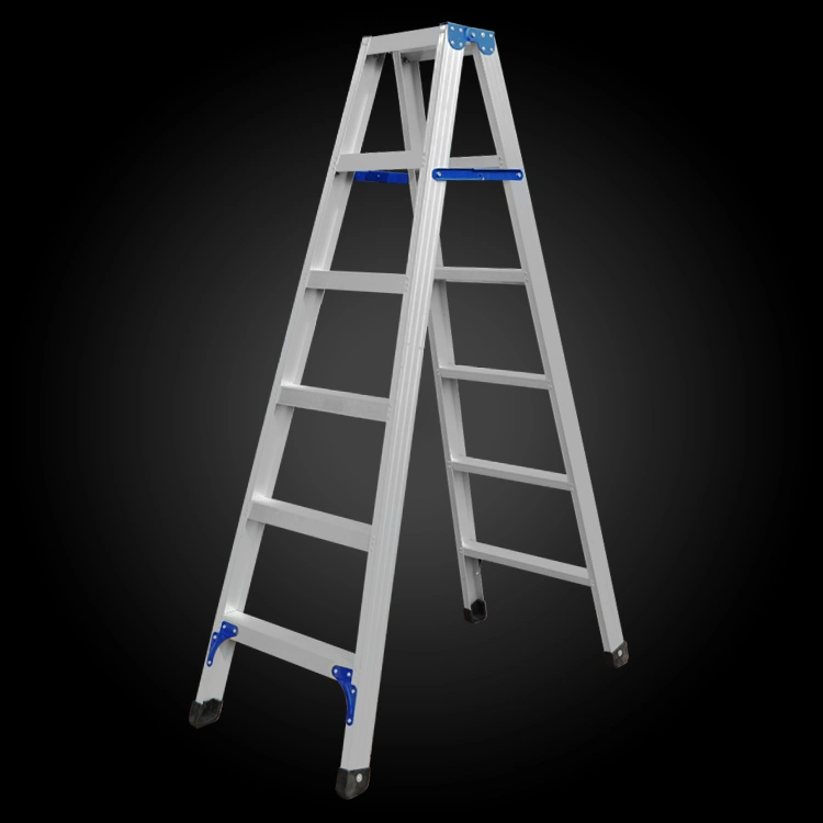 Thicken Double Folding Aluminum Scaffold Ladder