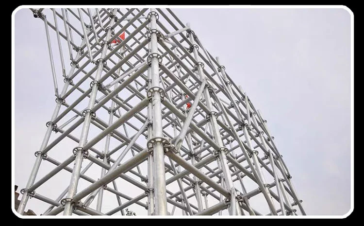 China BS1139 Galvanized Ringlock Scaffold for Construction