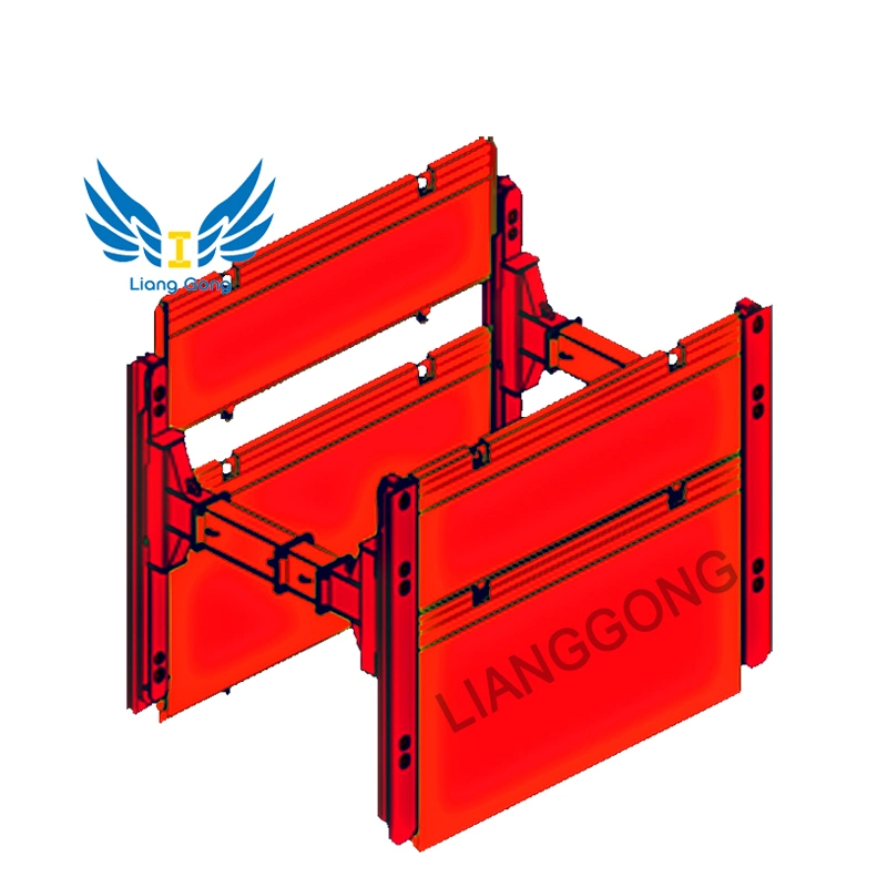 Lianggong Formwork &amp; Scaffolding Manufacture Heavy-Duty Steel Slide Rail Shoring Boxes for Pipelines Construction