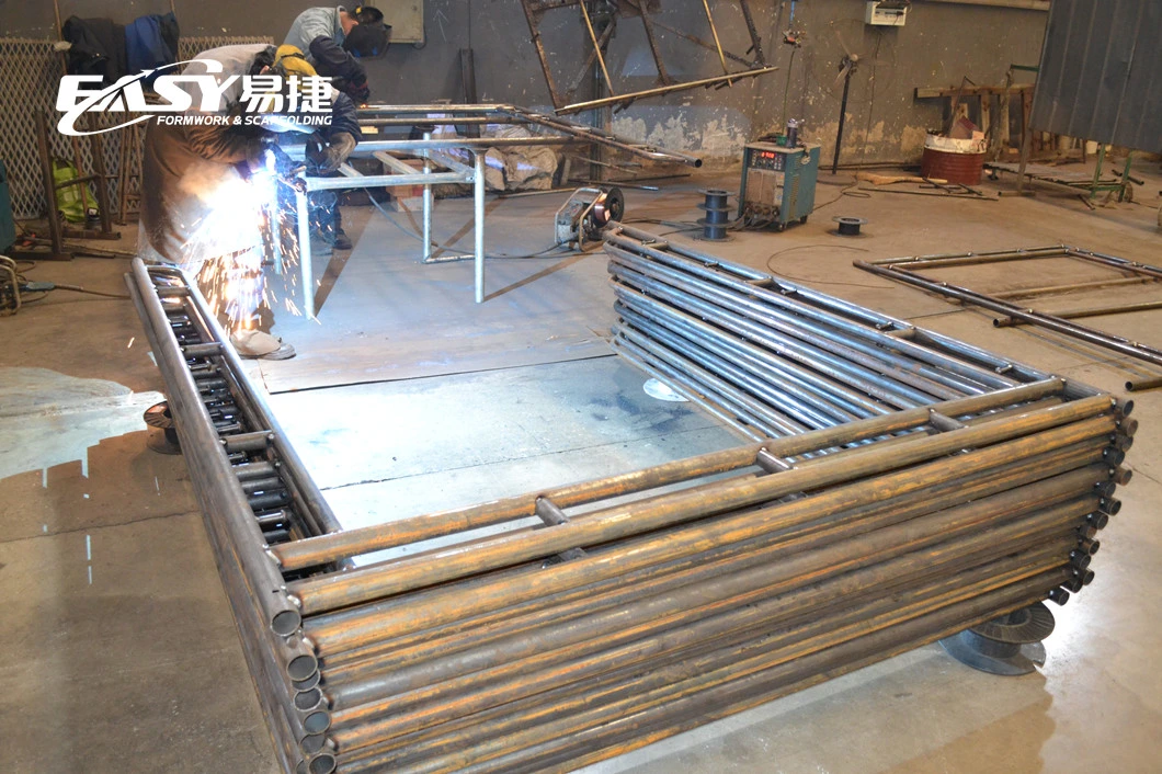 Easy Scaffolding Galvnized Mason Steel Ladder Walk Through H Frame Scaffold for Construction