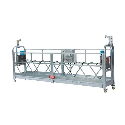 Zlp630 Hot-DIP Galvanized Suspended Platform Electric Gondola Scaffolding Frame Construction Balconies Andamio Electrico