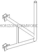 Flexible Panel Strut for Wall Formwork During Erection
