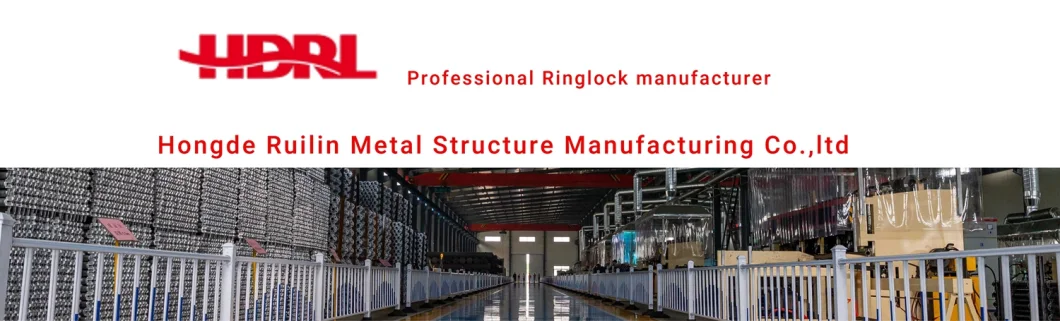 Certified Scaffolding Ringlock Vertical Standard Scaffolding Tested by SGS/TUV