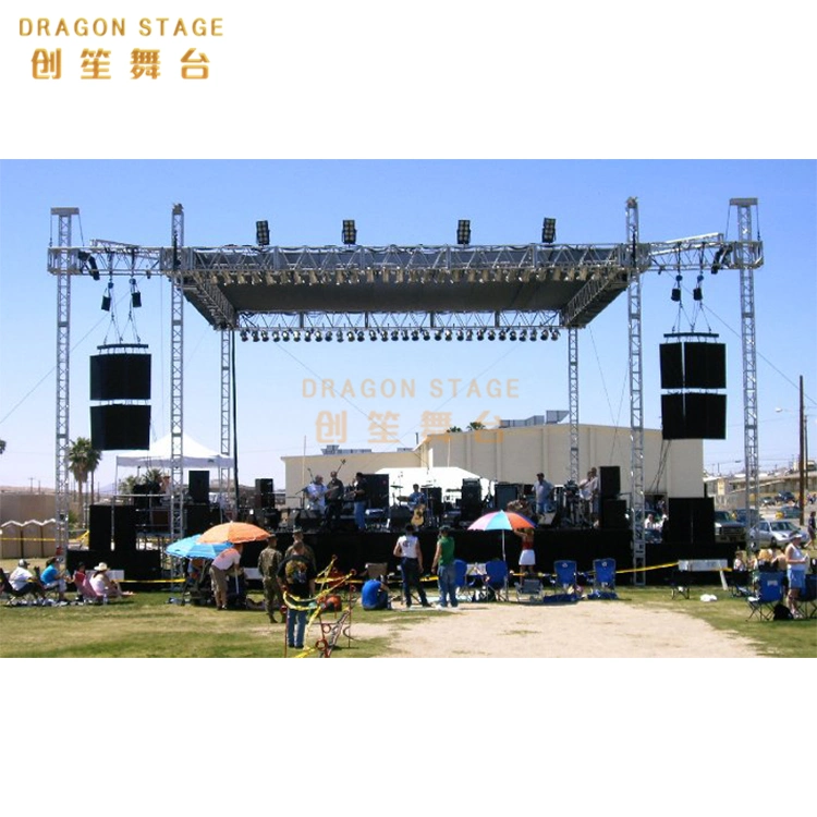 Concert Scaffolding Aluminum Truss System Wedding Stage Roof System Sale Stage Equipment