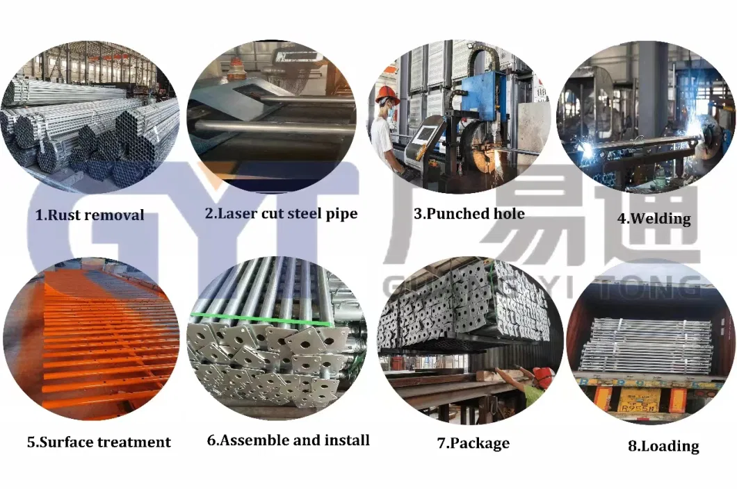 Gyt Construction Formwork Adjust Scaffold Shoring Jacks Post Steel Prop Support Metal Props