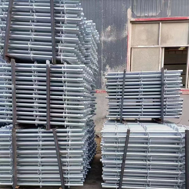 Factory Supplier Vertical Scaffolding Galvanized Ring Lock Scaffolding Accessories Standard