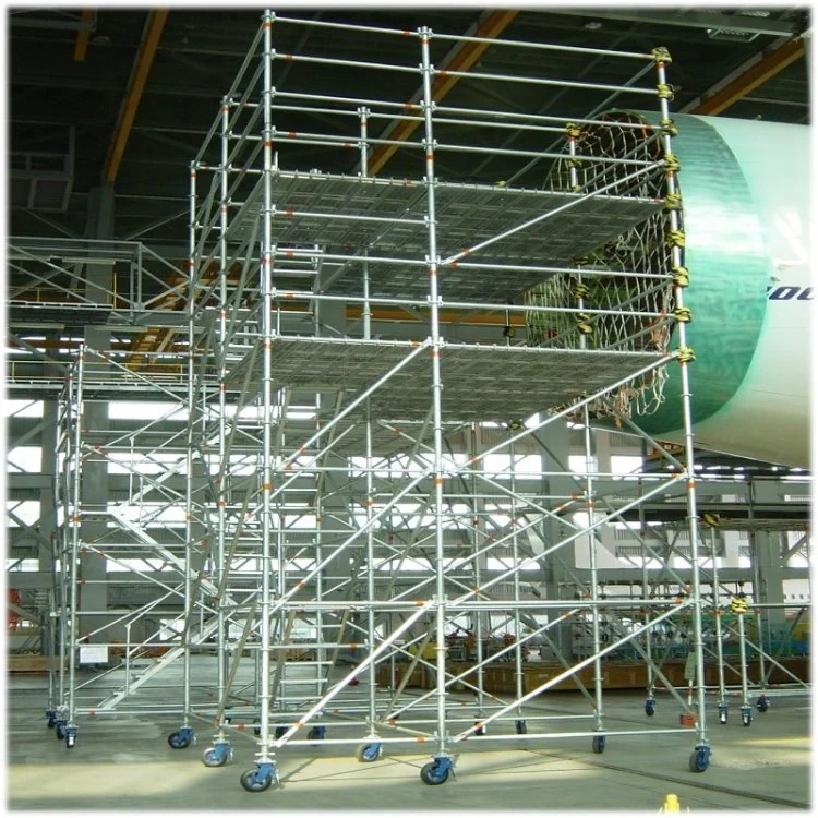 Factory Supply Types of Scaffolding in Construction Layher Supported Scaffold