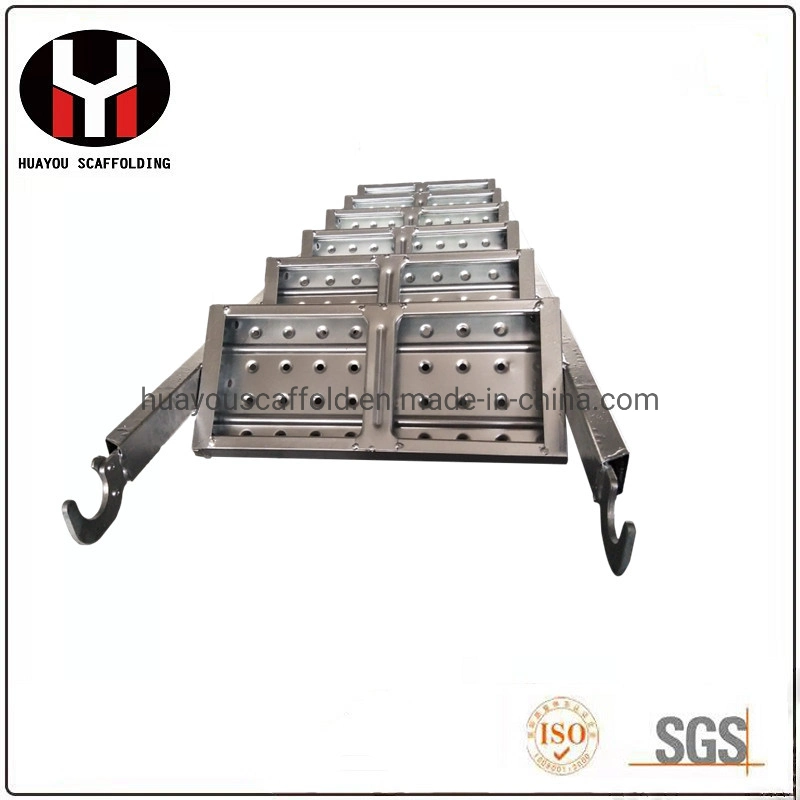 Scaffolding Aluminium Mobile Tower Ladder with Wheels Used for Scaffold Construction in Middle East Market