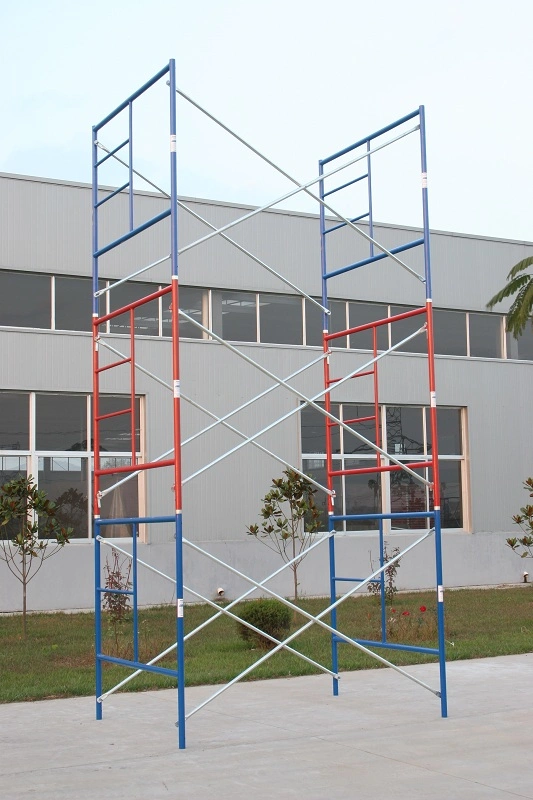 Steel Building Material Scaffolding System Frame Scaffold S-Style Walk Through Frames