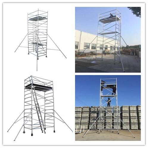 Aluminium Scaffolding Mobile Rolling Frame Portable Scaffold Tower