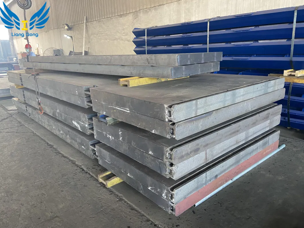 Lianggong Formwork &amp; Scaffolding Manufacture Heavy-Duty Steel Slide Rail Shoring Boxes for Pipelines Construction