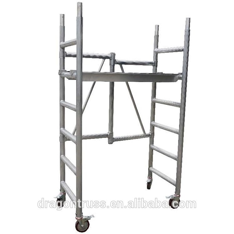 Foldable Scaffolding Aluminum/Aluminium Portable Mobile Scaffold