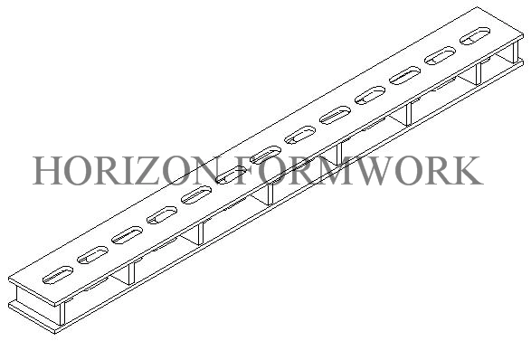 Adjustable Spindle Strut to Support Formwork Panels Horizontally or Vertically