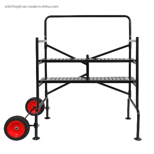 Metal Folding Steel Scaffold with Wheels