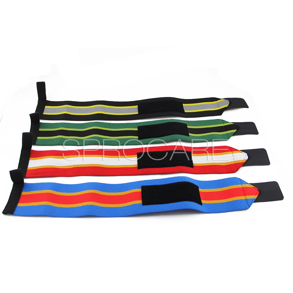 Heavy Duty Powerlifting Wrist Wraps Elastic Wrist Support Strap