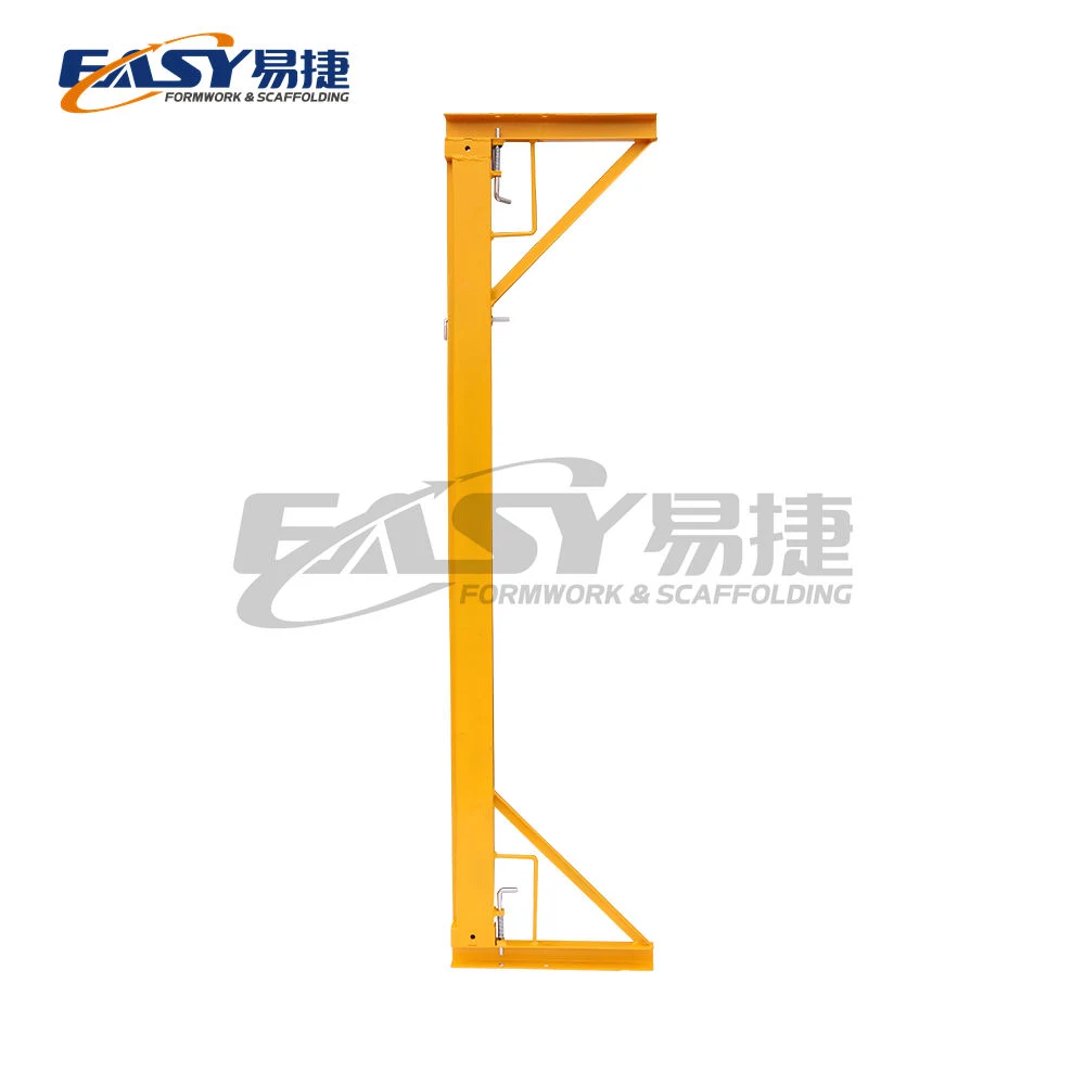 Easy Scaffolding Galvanized/Painted Yellow Mobile Baker Rolling Scaffold